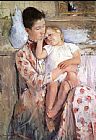 Mary Cassatt Mother And Child XI painting